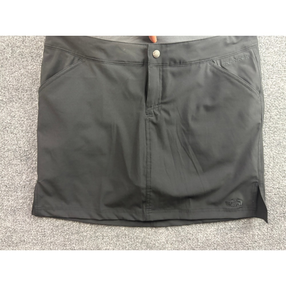 The North Face Apex Skort Womens 10 Black Hiking Golf Athletic Skirt